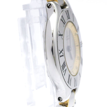 Cartier Must 21 · Steel & Gold Plated