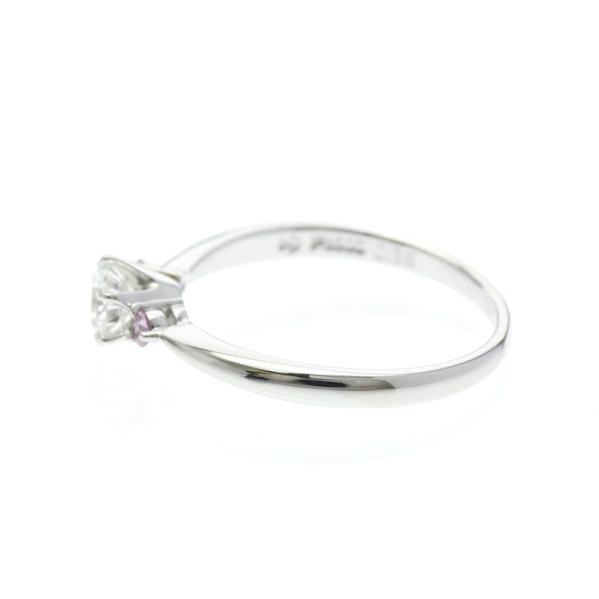 Tasaki Diamond · Platinum · Solitaire · Size 6 (EU 55)