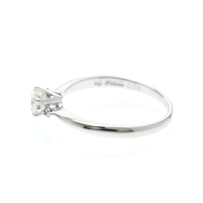 Tasaki Diamond · Platinum · Solitaire · Size 6 (EU 55)
