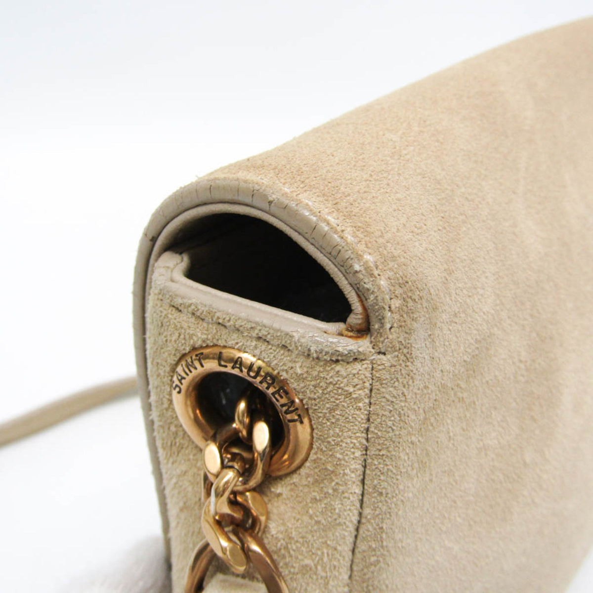 Saint Laurent Kate Tassel · Suede