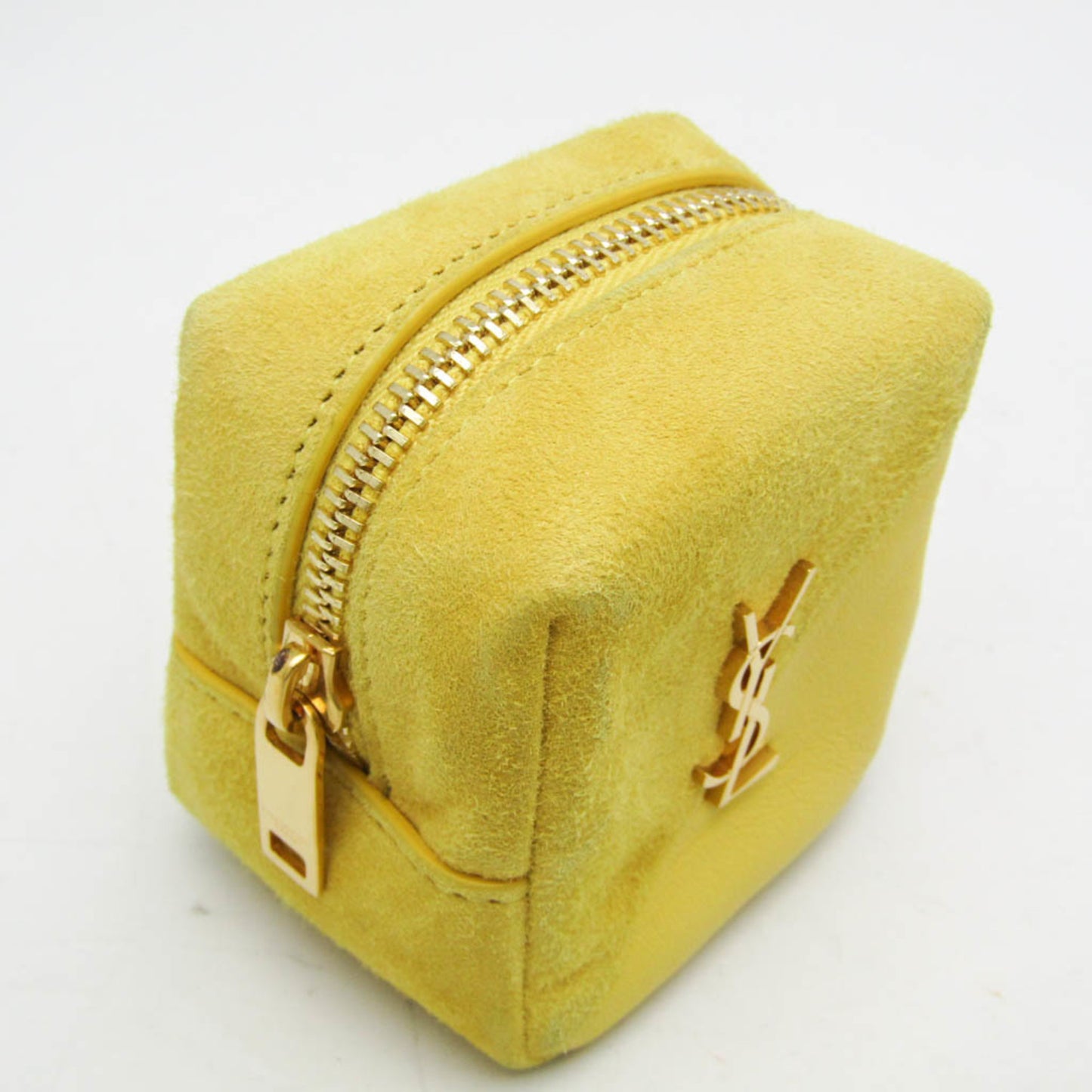 Yves Saint Laurent Cube Charm · Suede