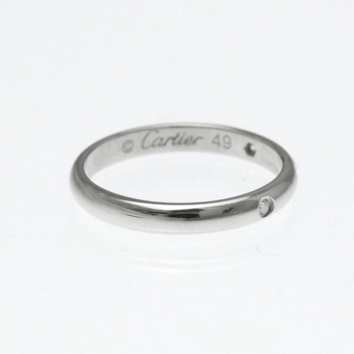 Cartier Classic Wedding · Platinum · 3 Diamonds