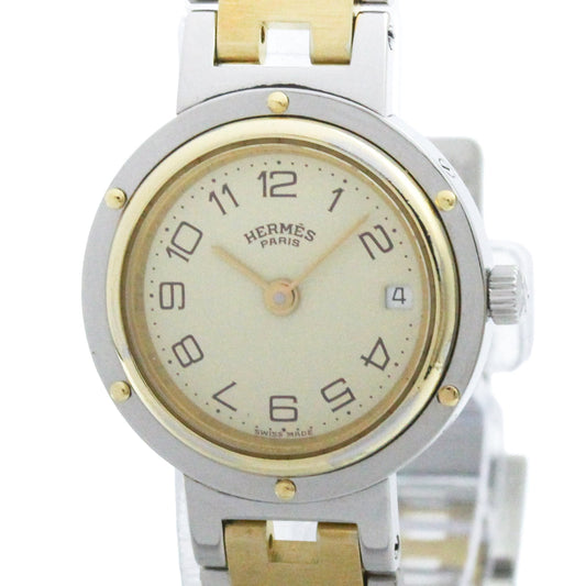 Hermès Clipper · Gold Plated Steel · Quartz