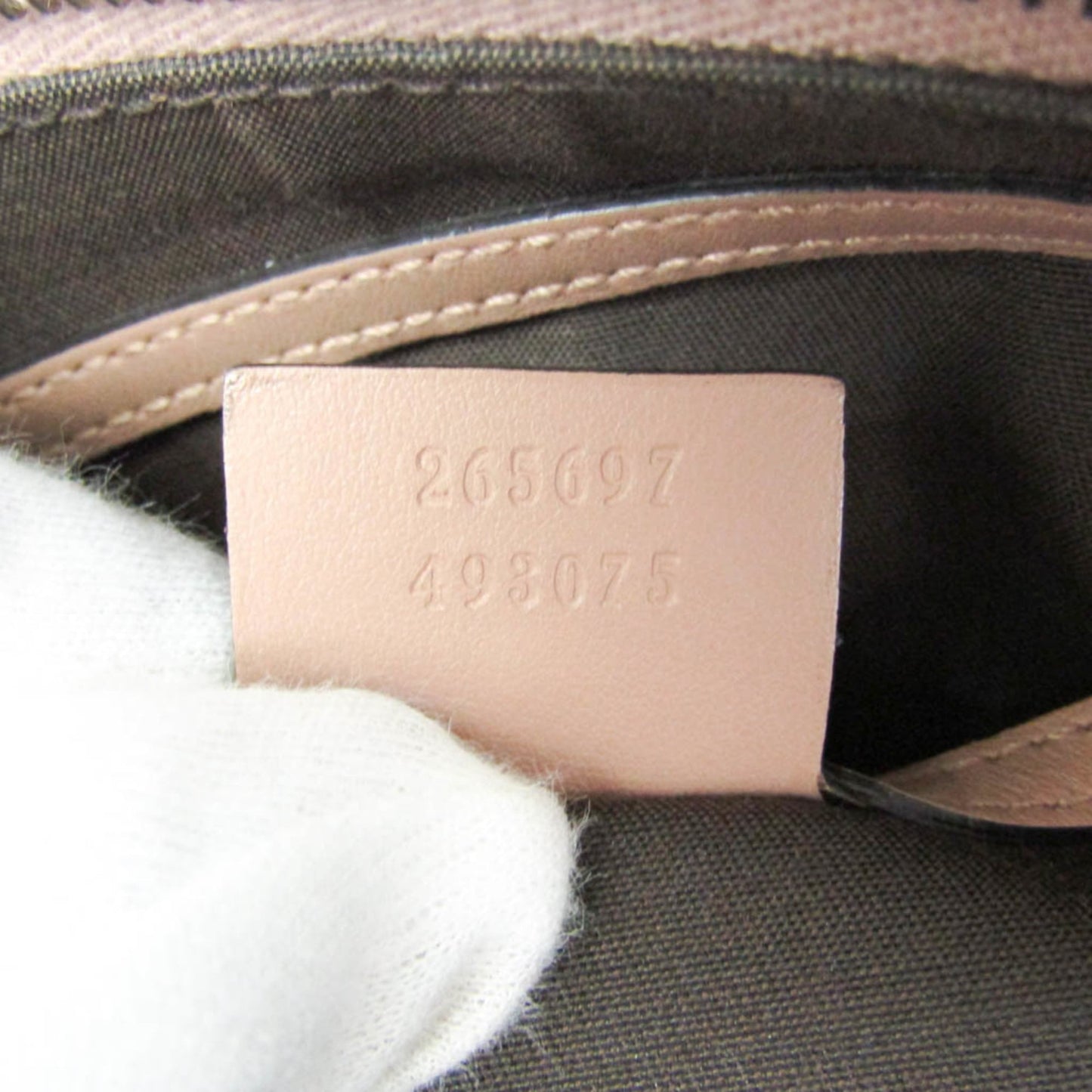 Gucci Guccissima · Leather Boston Bag