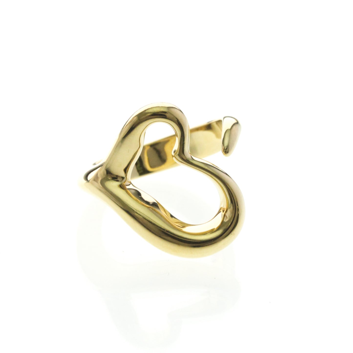 Tiffany Open Heart · 18K Yellow Gold