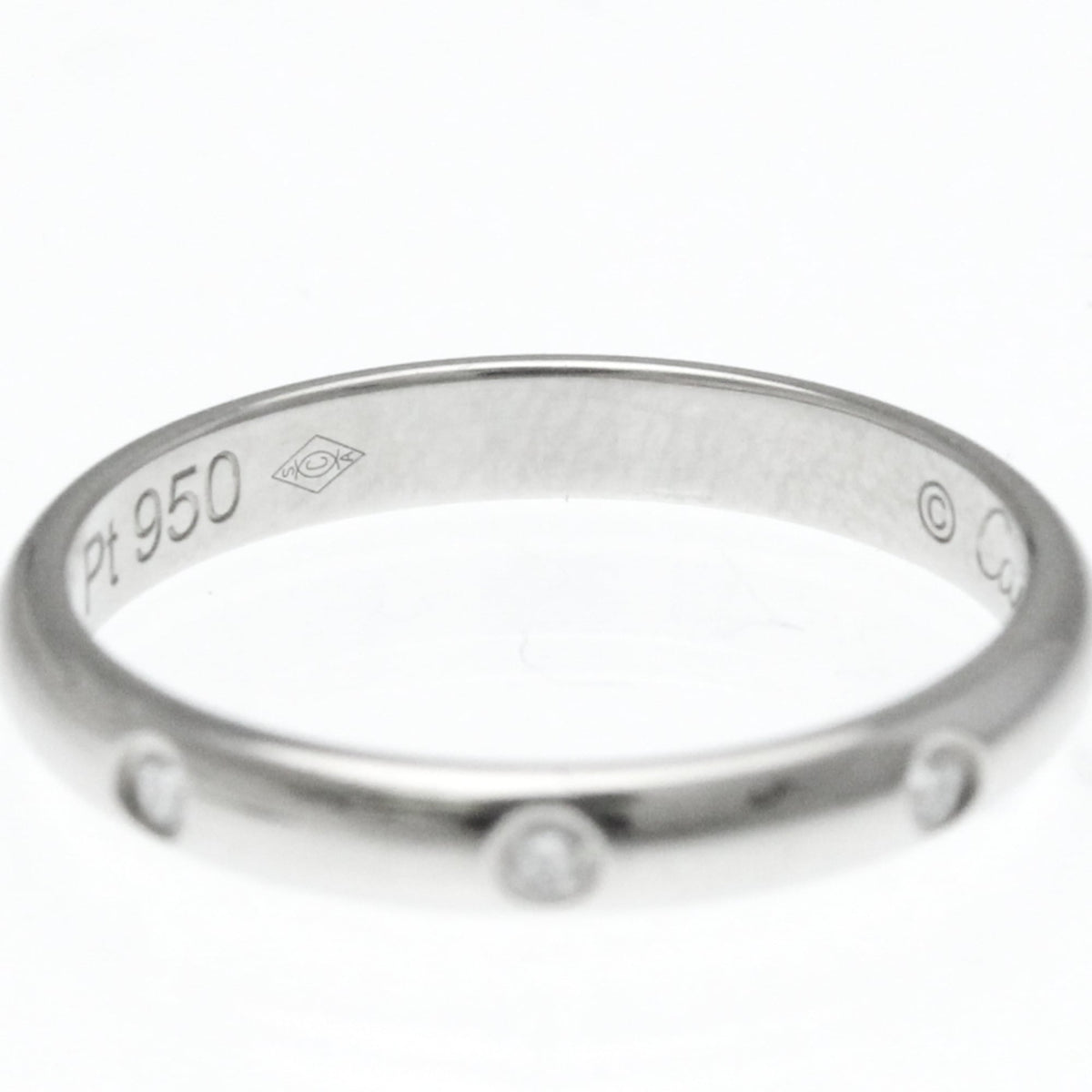 Cartier Classic Wedding · Platinum · 3 Diamonds