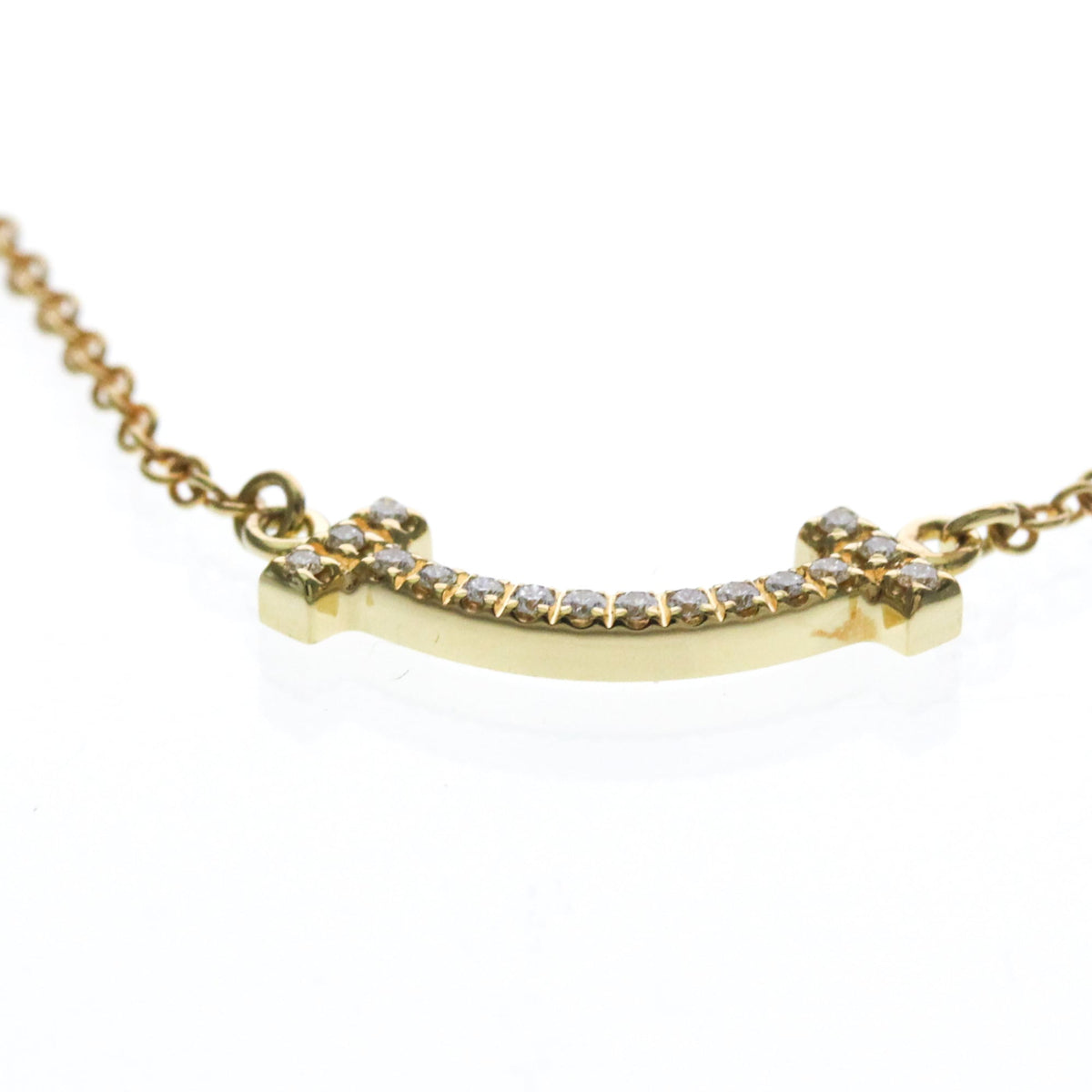 Tiffany T Smile · 18K Yellow Gold · Diamond