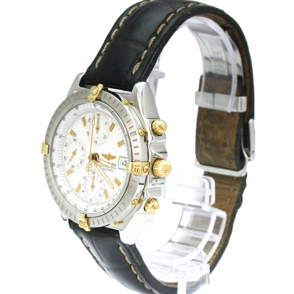 Breitling Chronomat · 18K Yellow Gold · Steel