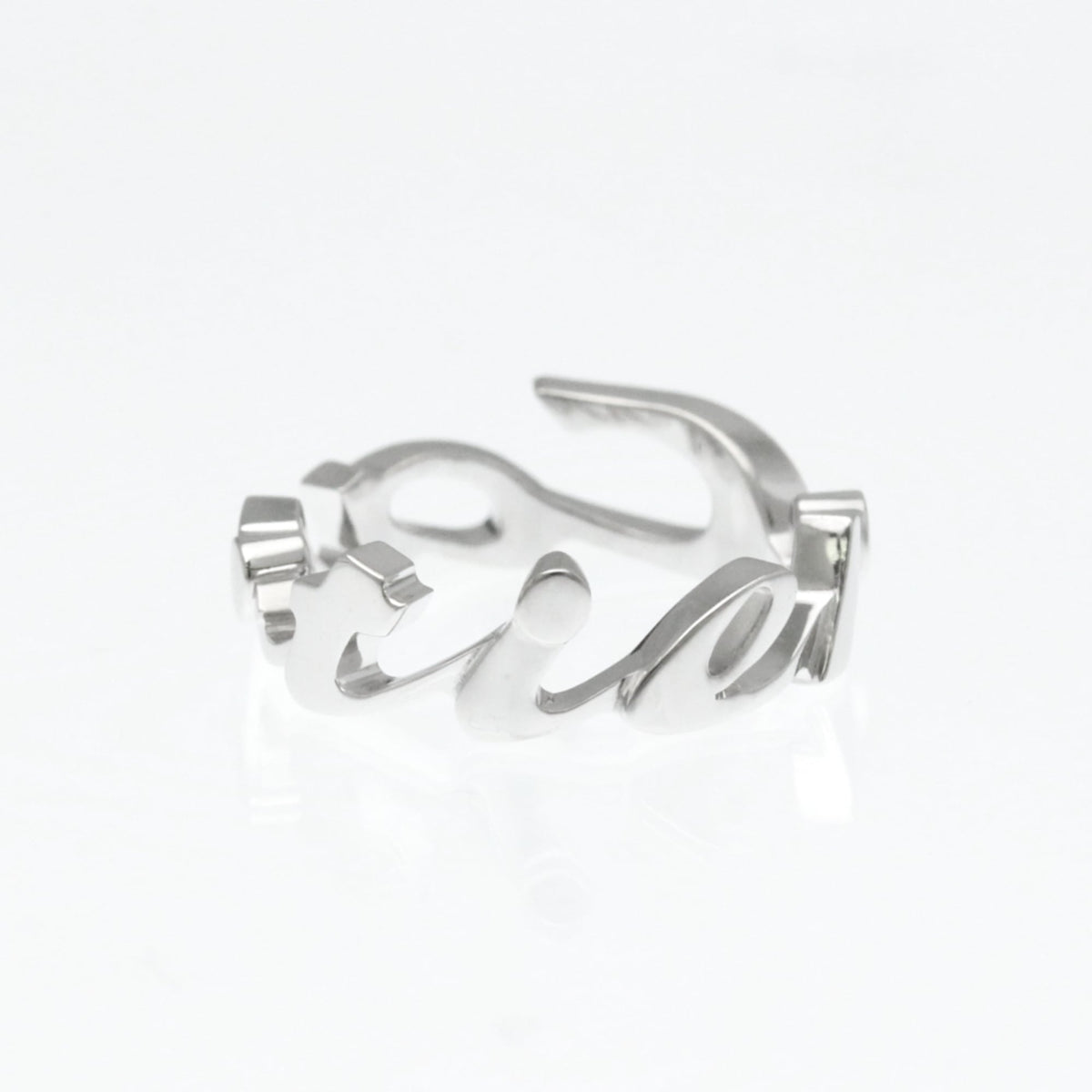 Cartier Signature Ring · 18K White Gold