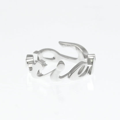 Cartier Signature Ring · 18K White Gold