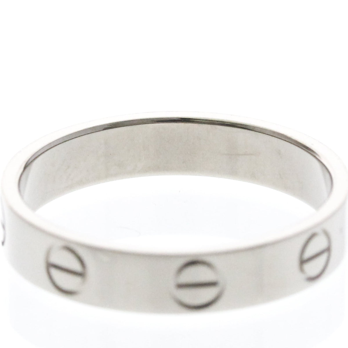 Cartier Mini Love · 18K White Gold · Size 6 (EU 55)