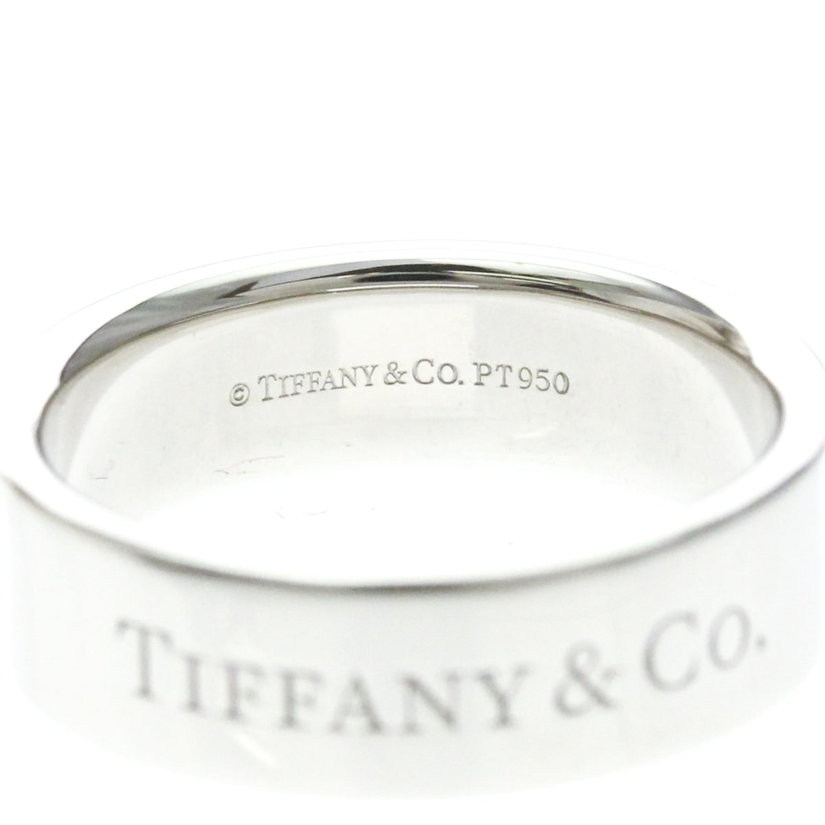 Tiffany Flat Band · Platinum