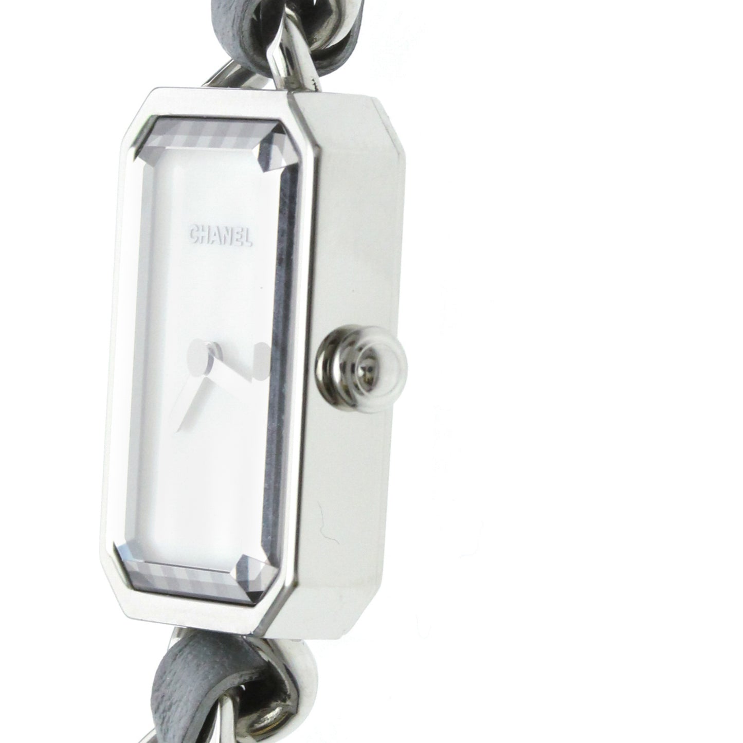 Chanel Premiere Lock · Steel · Mother-of-Pearl