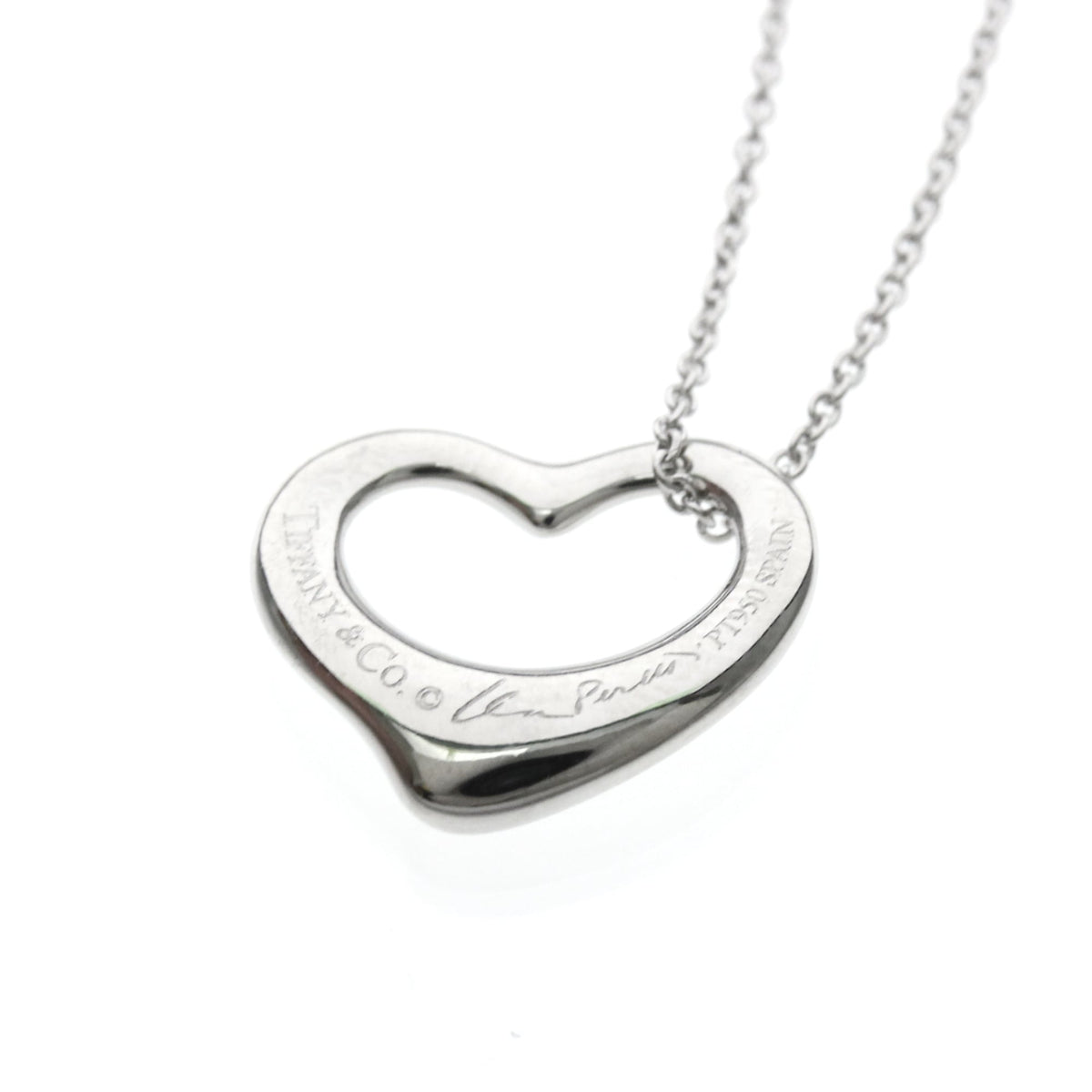 Tiffany Open Heart · Platinum · Diamond
