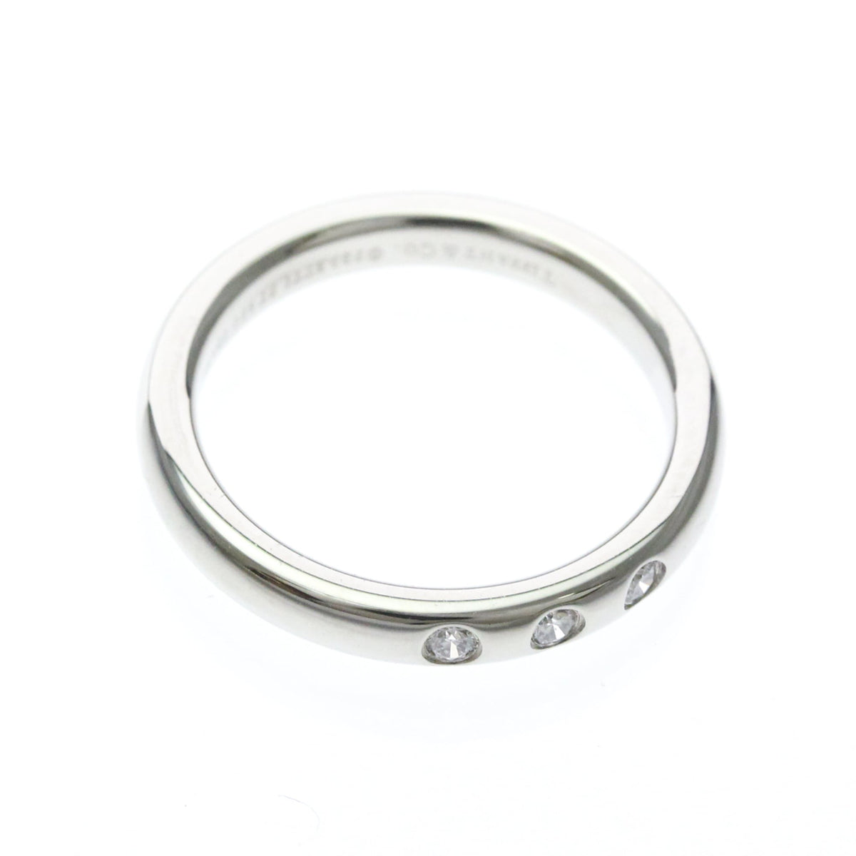 Tiffany Stacking Band · Platinum · Diamond
