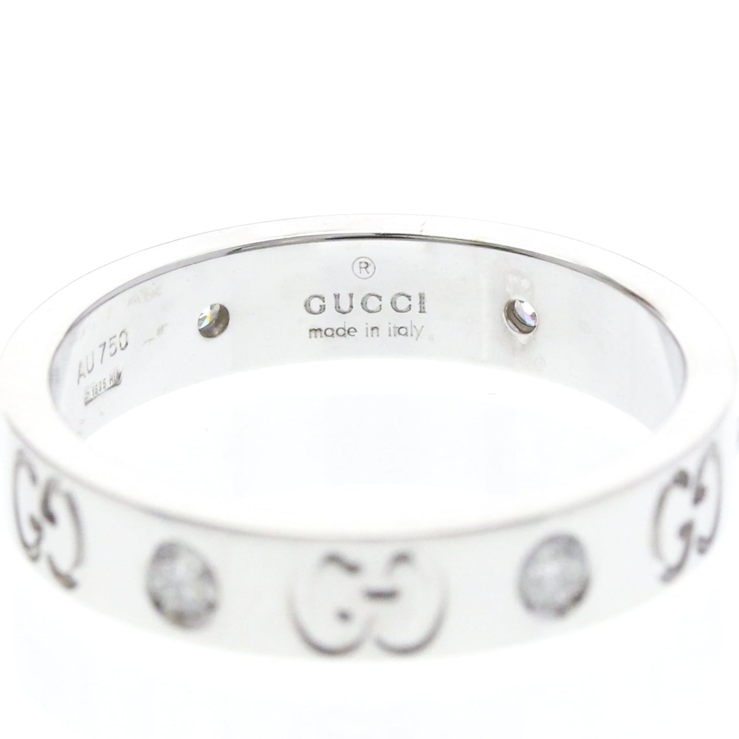 Gucci Icon · Diamond · 18K White Gold