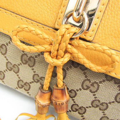 Gucci Bella · GG Canvas · Bamboo Handle