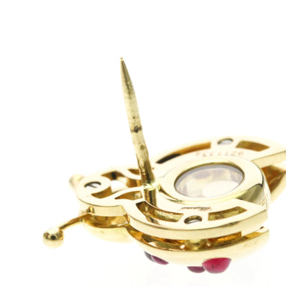 Chopard Ladybug · 18K Yellow Gold · Ruby