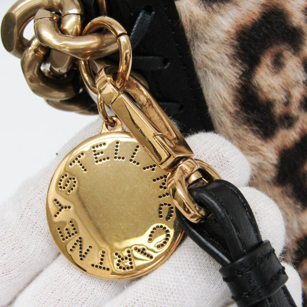 Stella McCartney Frayme · Leopard Bucket