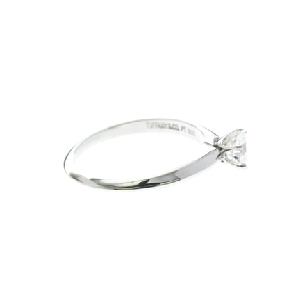 Tiffany Solitaire · Platinum · Diamond · Size 6 (EU 52.5)