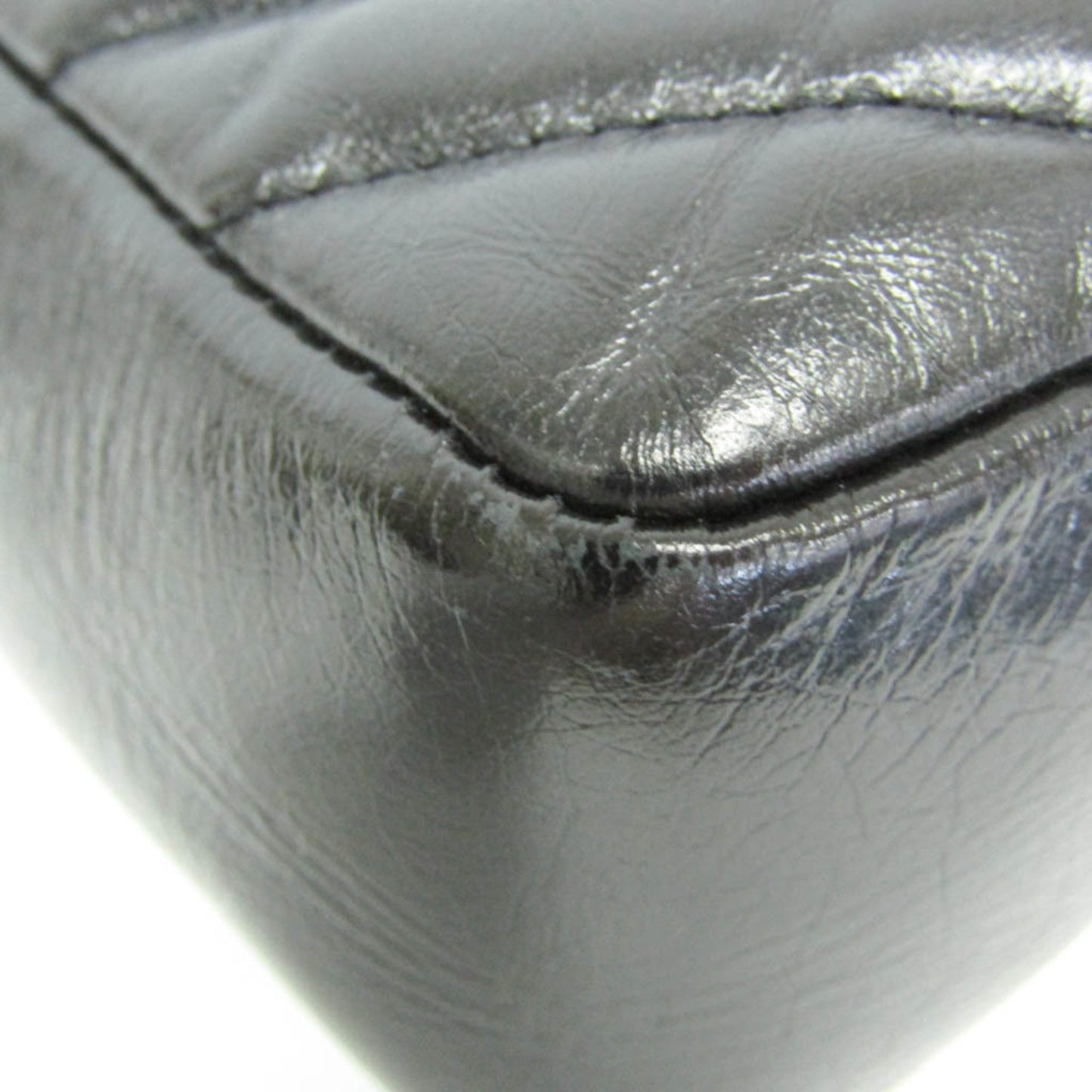Saint Laurent Lou · V-Stitch Calfskin