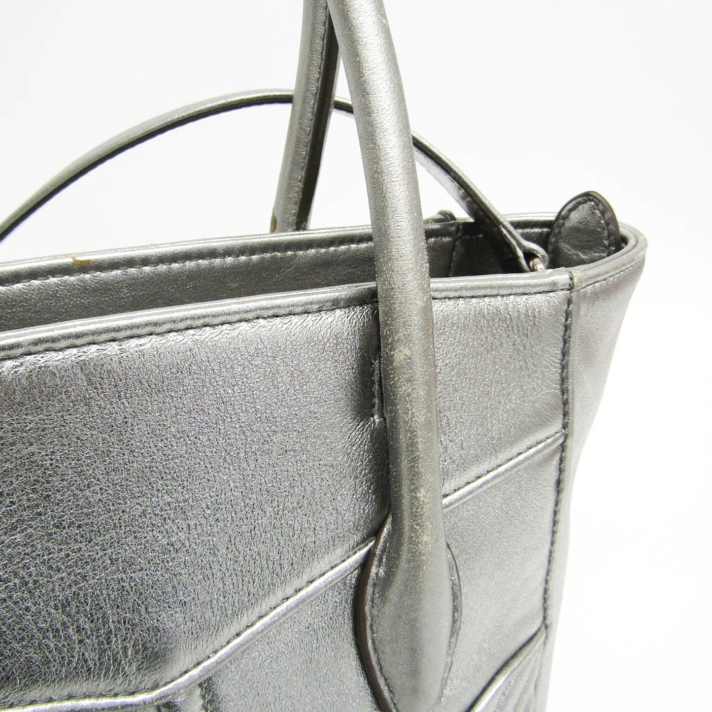 Miu Miu Nappa Biker · Metallic Leather