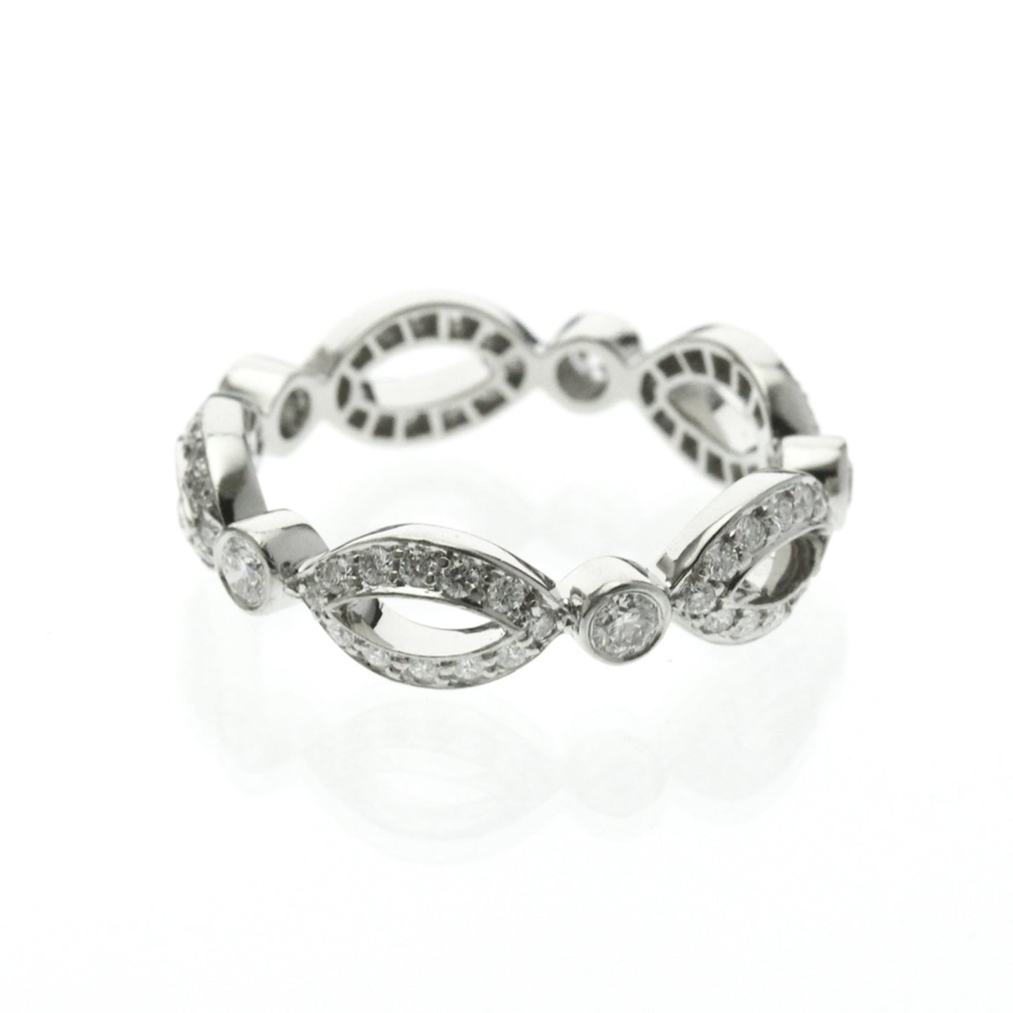 Tiffany Open Marquise · Diamond · Platinum