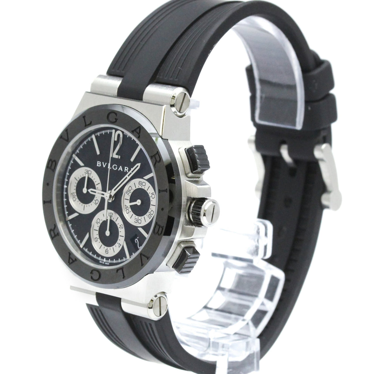 Bvlgari Diagono · Chronograph · Ceramic Steel
