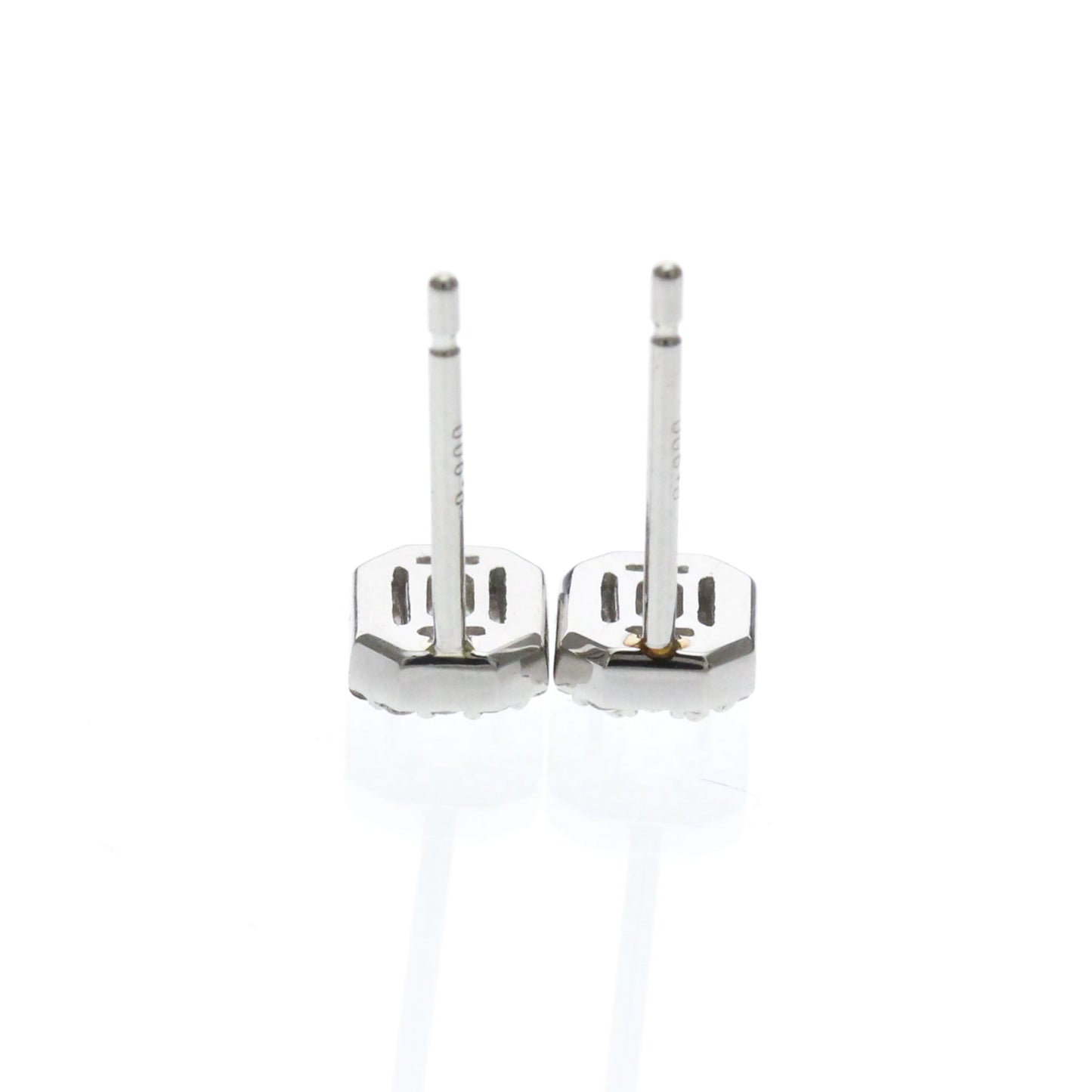 Ponte Vecchio Square Diamond · Platinum