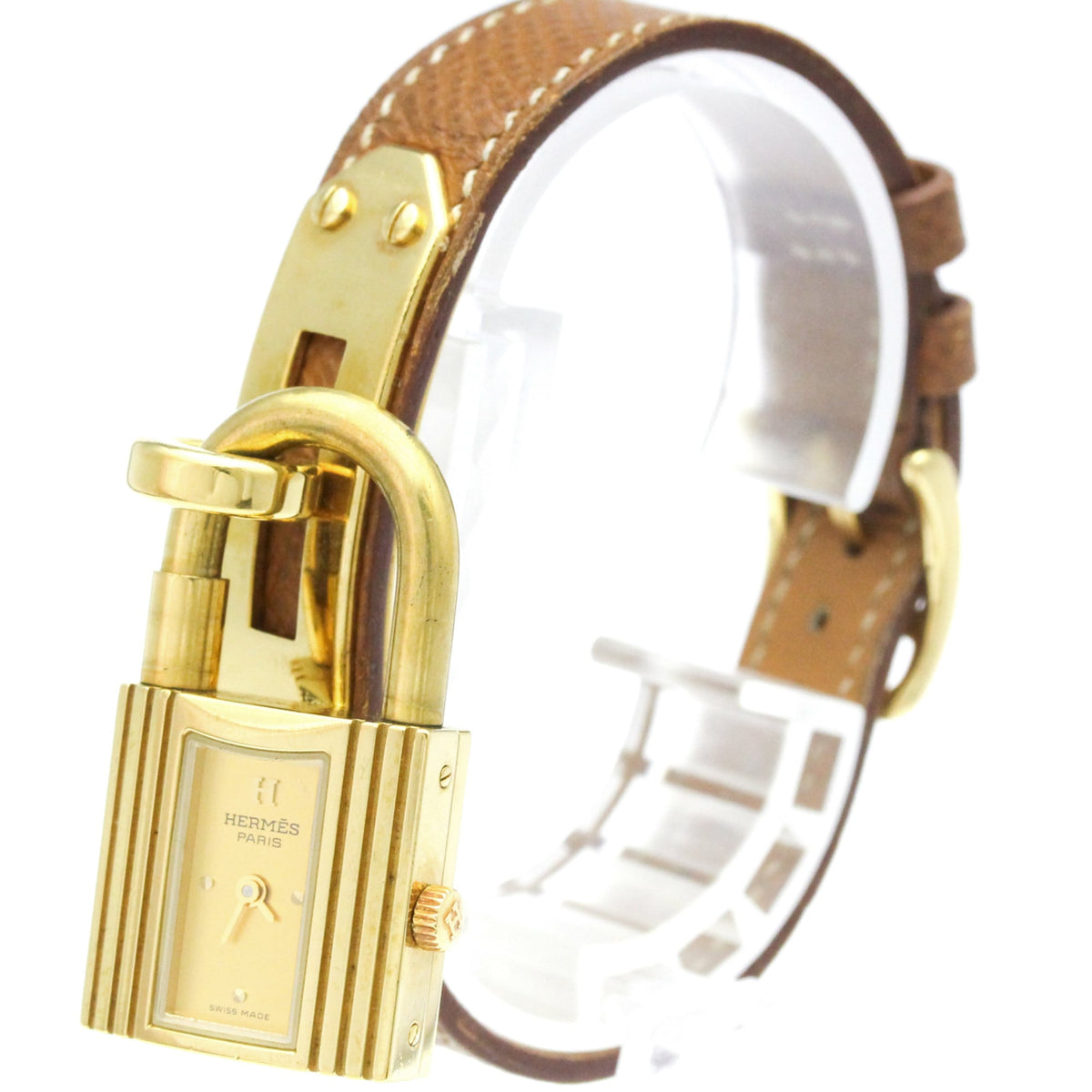 Hermès Kelly · Gold Plated · Quartz