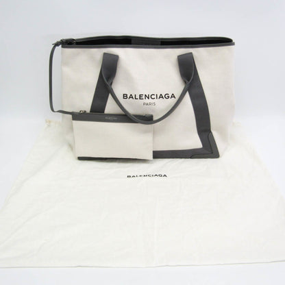 Balenciaga Navy Cabas · Canvas & Leather