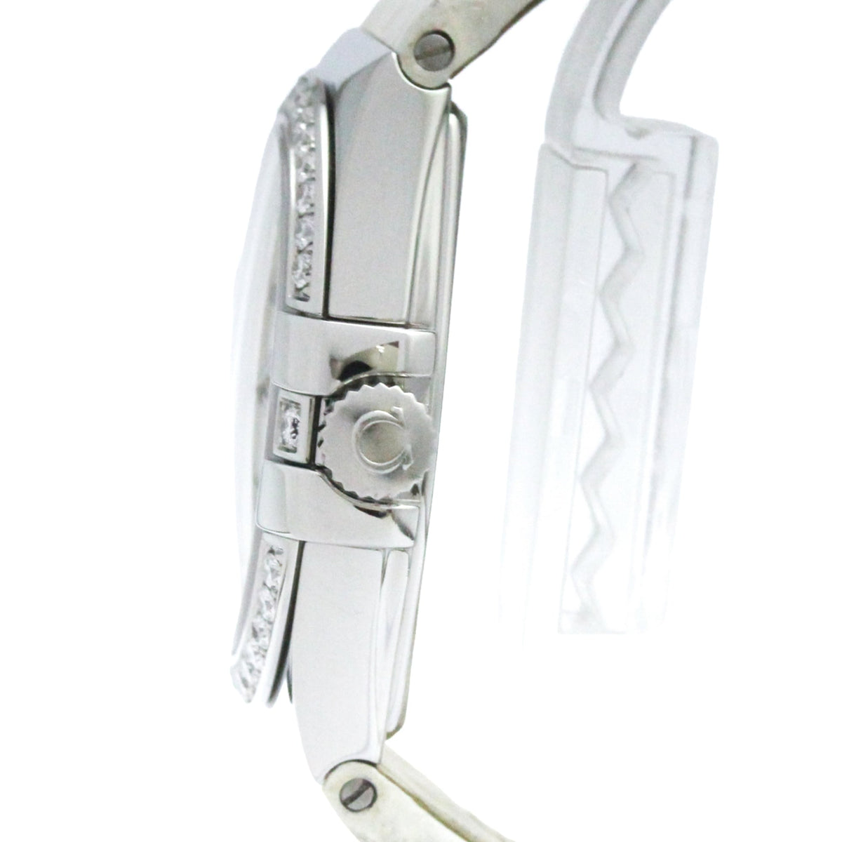 Omega Constellation · Diamond MOP · Steel