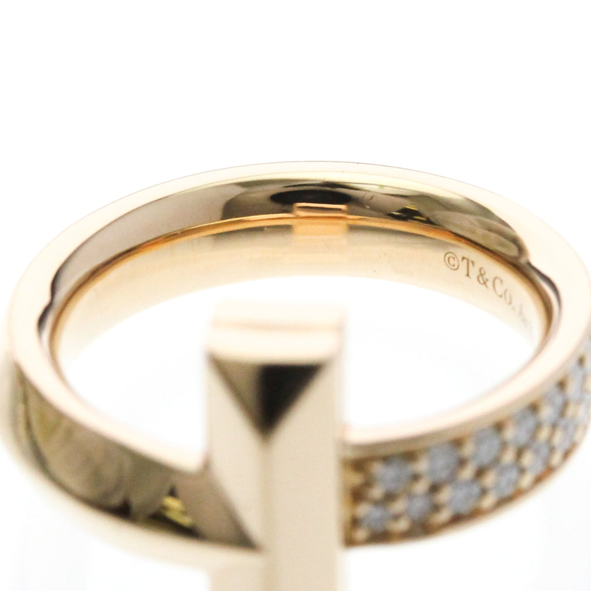 Tiffany T One · Diamond · Rose Gold