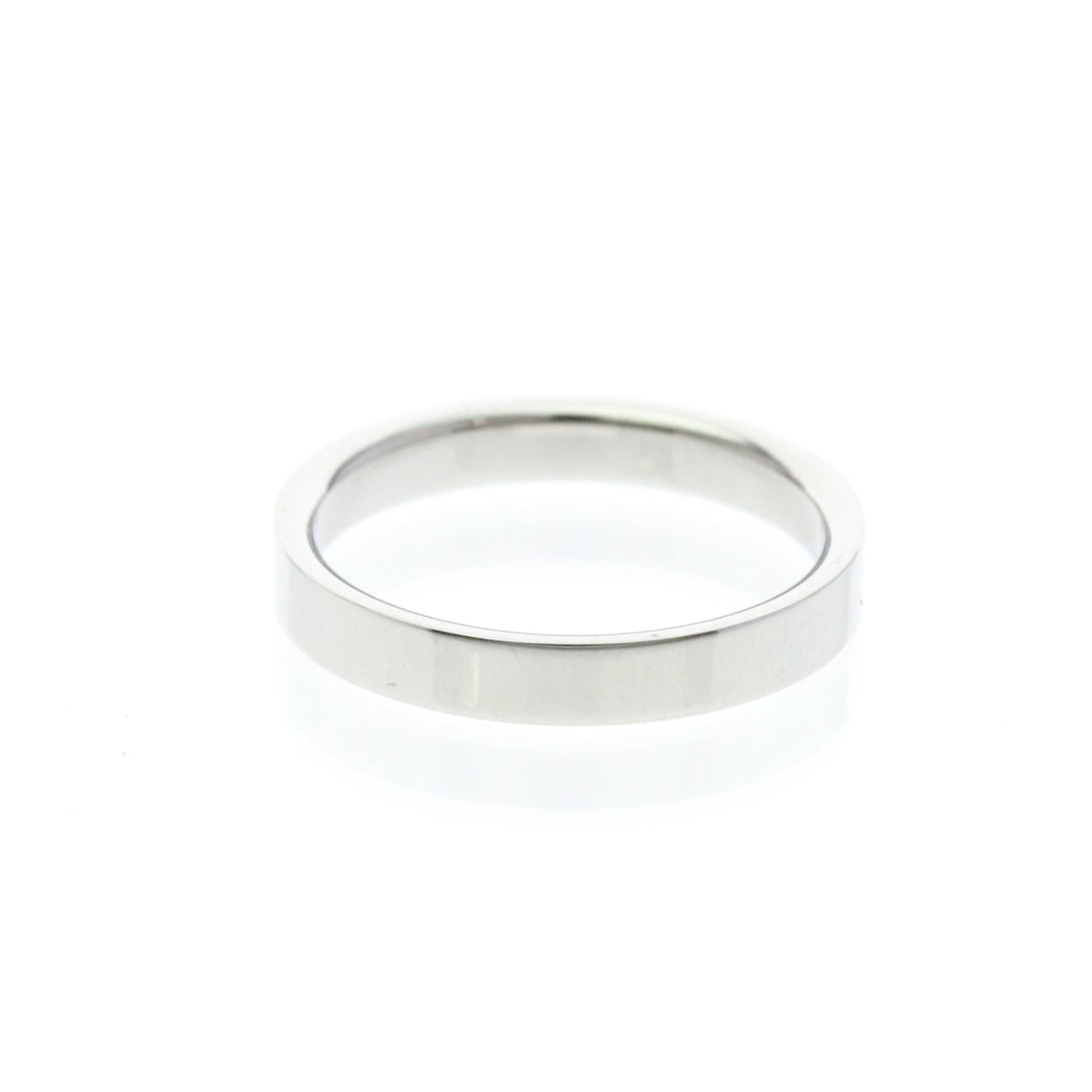 Tiffany Flat Band · Platinum · Size 6.5 (EU 56.25)
