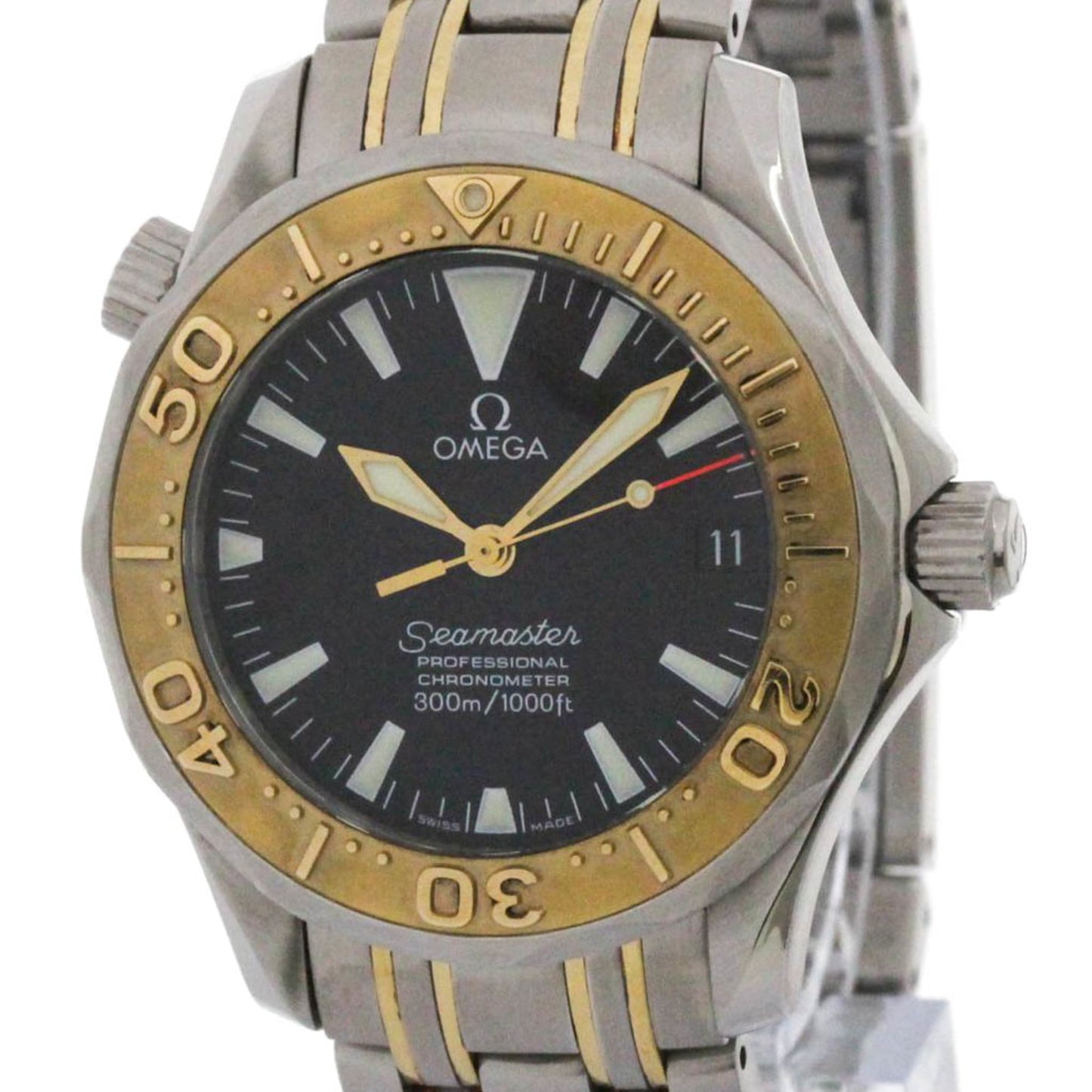 Omega Seamaster · Steel & 18K Yellow Gold