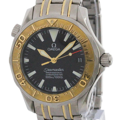 Omega Seamaster · Steel & 18K Yellow Gold