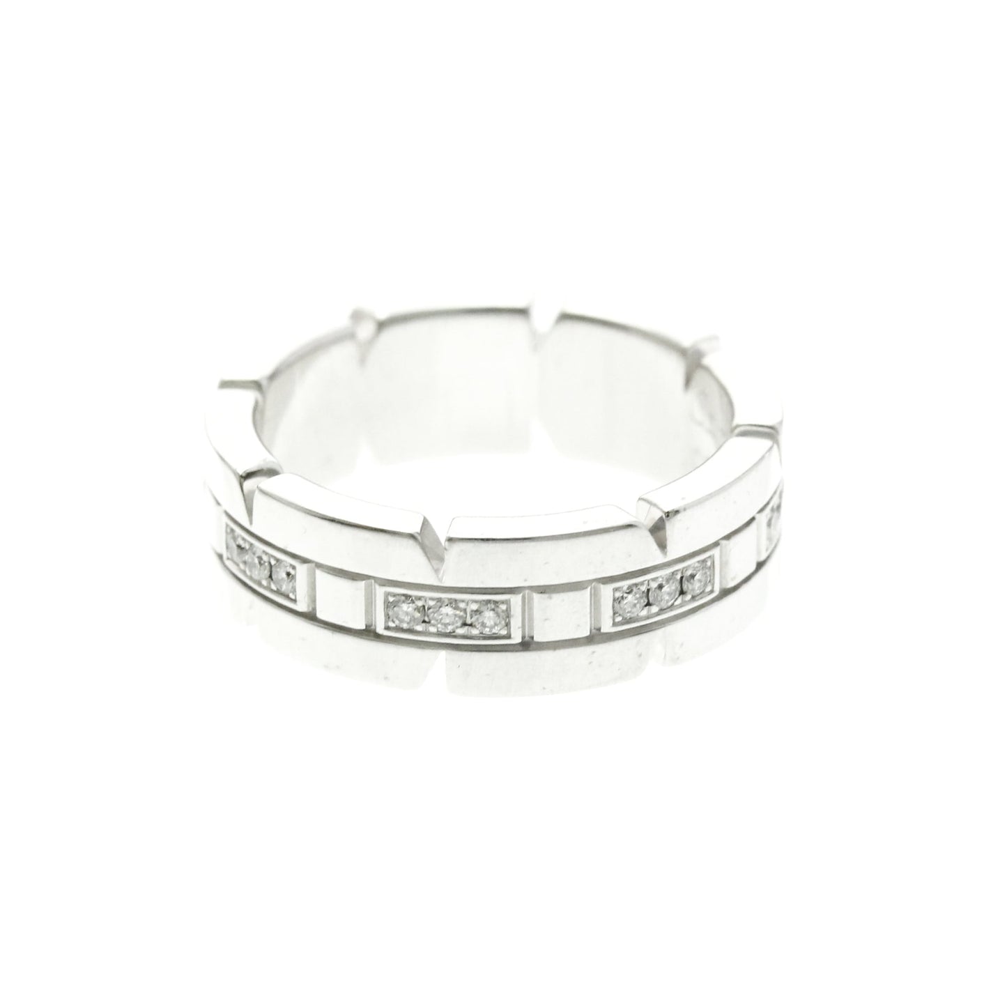 Cartier Tank Française · 18K White Gold · Diamond