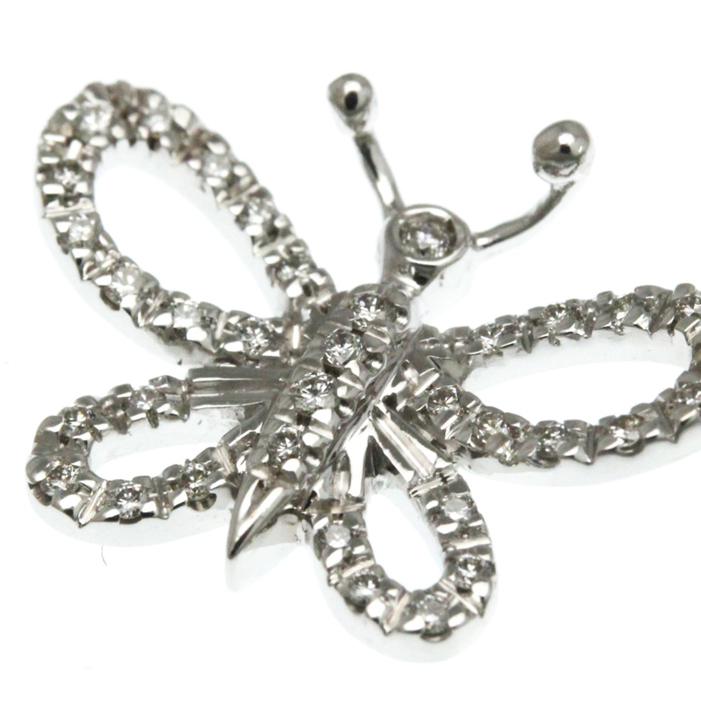 Gucci Butterfly · 18K White Gold · Diamond