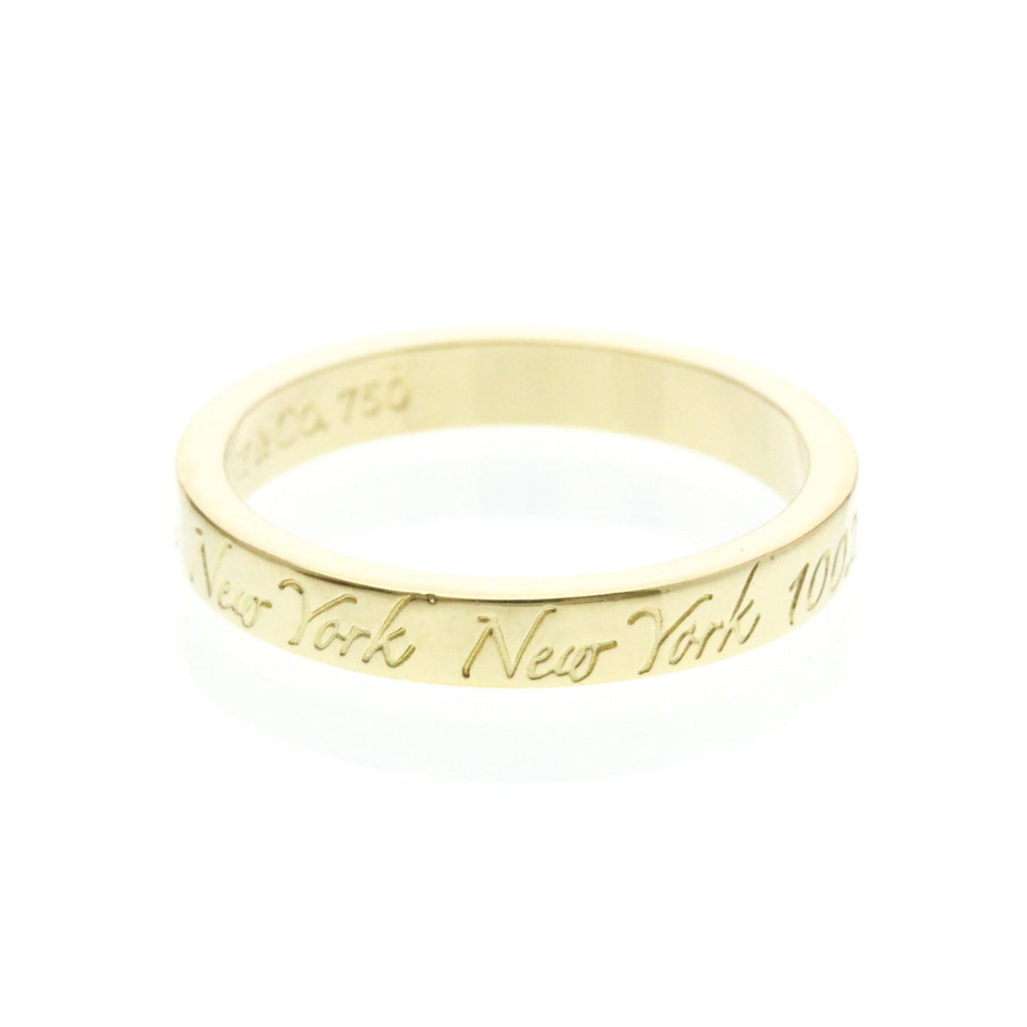 Tiffany Notes Band · 18K Yellow Gold