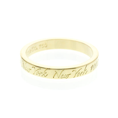 Tiffany Notes Band · 18K Yellow Gold