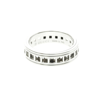 Gucci Scroll · 18K White Gold