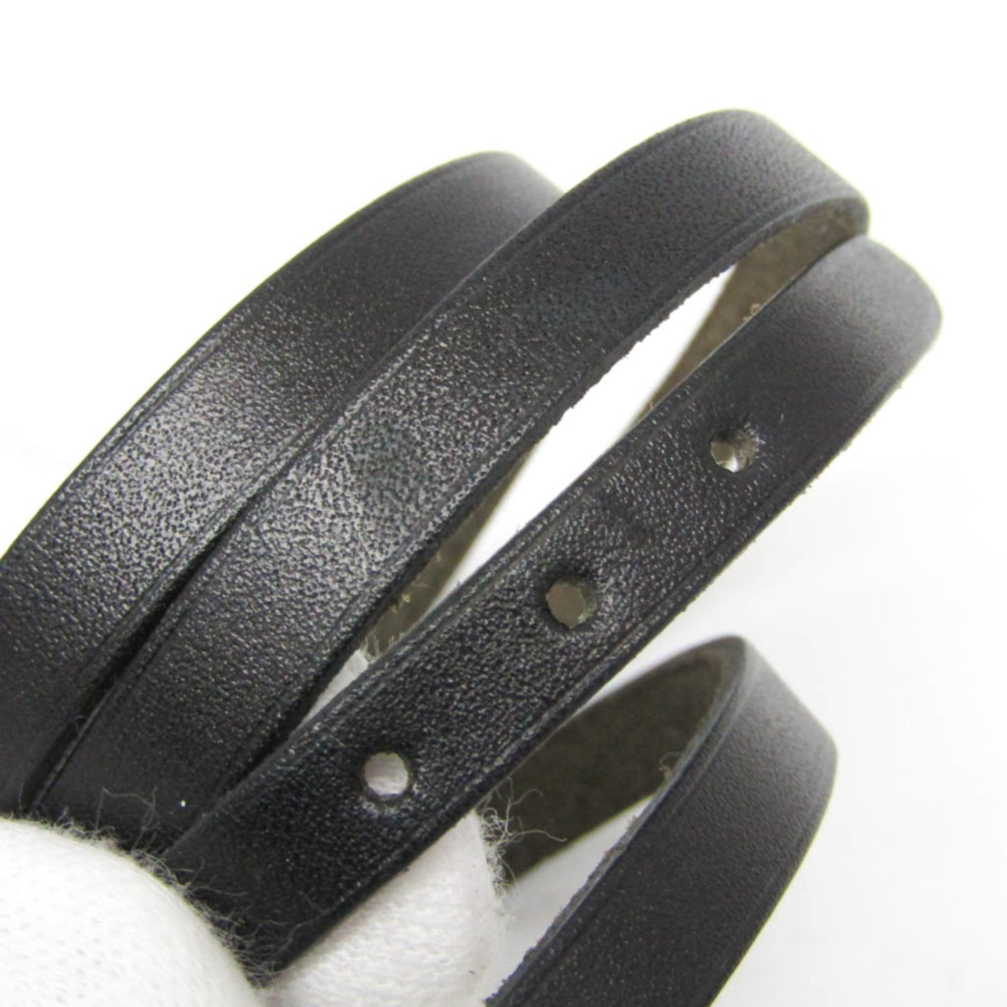 Hermes Hapi · 4-Strand Leather Bangle