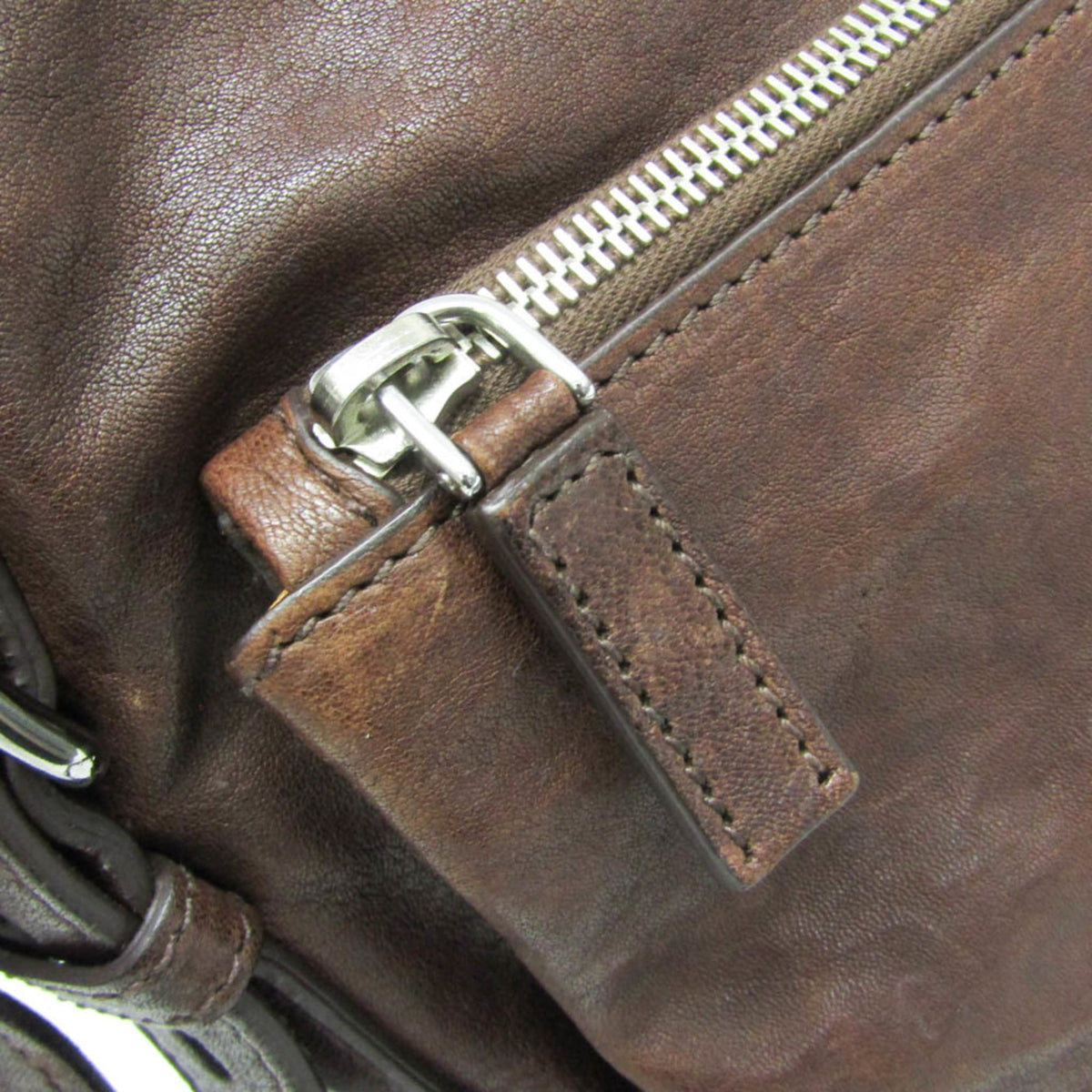 Prada Triangle Logo · Leather Messenger