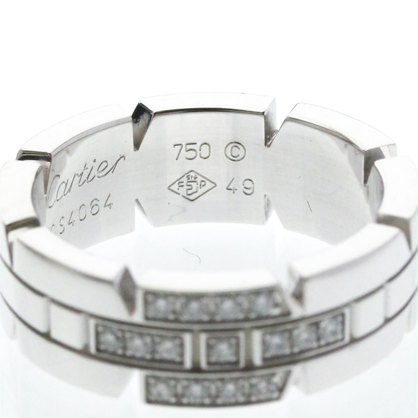 Cartier Tank Française · 18K White Gold