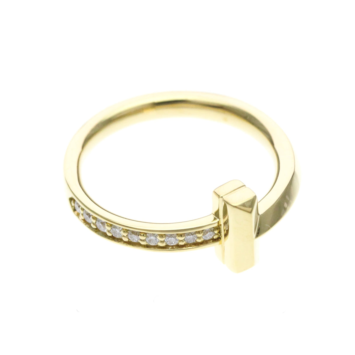 Tiffany T · Diamond · 18K Yellow Gold