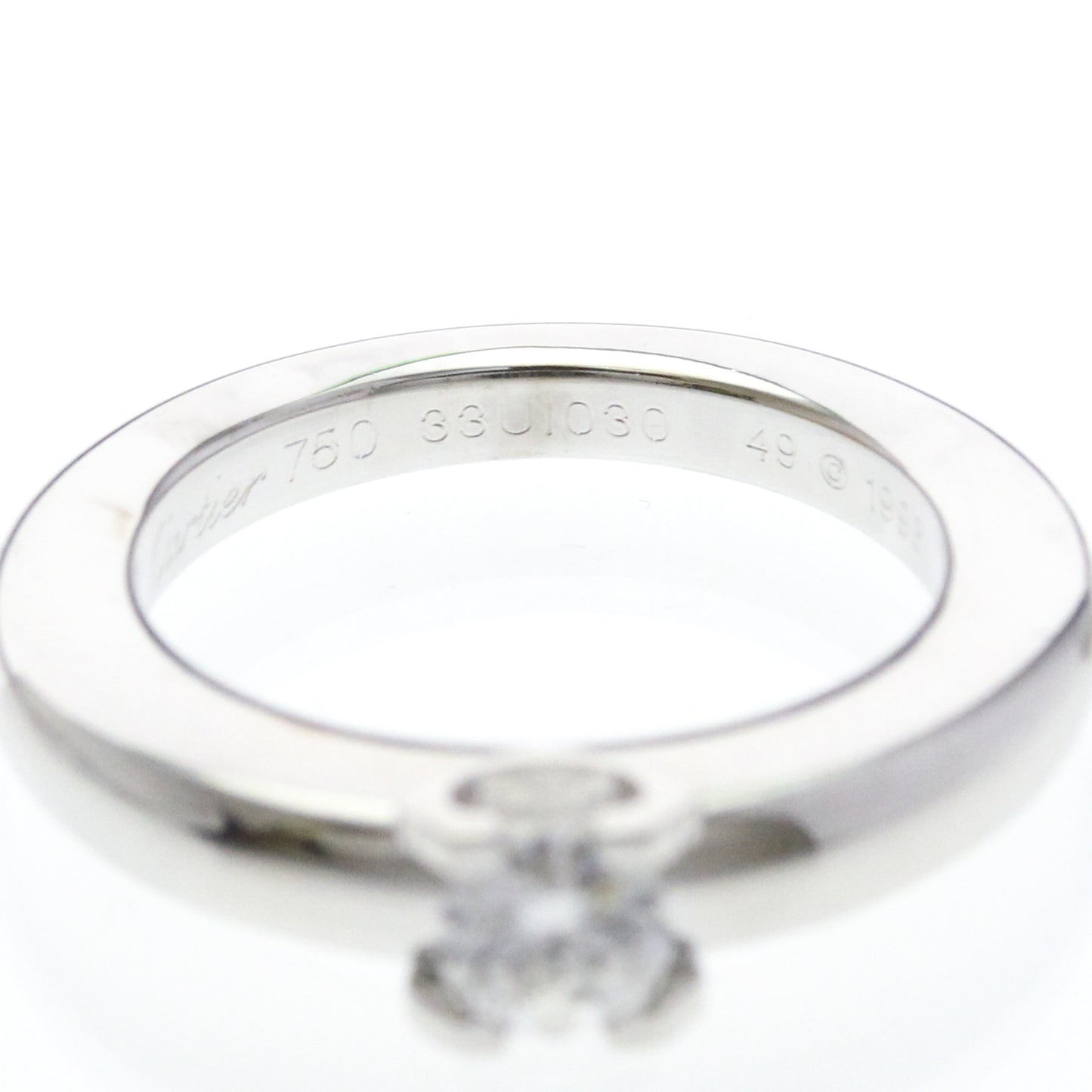 Cartier C de Cartier · 18K White Gold · Diamond