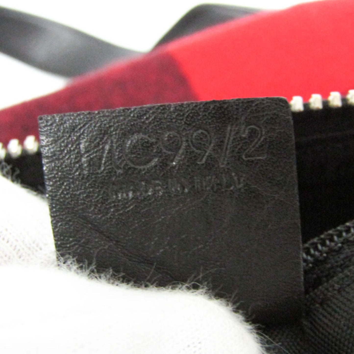 Celine Check Pattern Boston · Wool & Leather