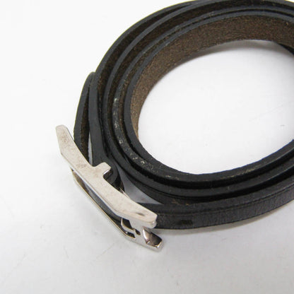 Hermès Hapi III · Leather Choker Bangle
