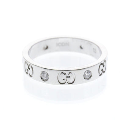 Gucci Icon · Diamond · 18K White Gold