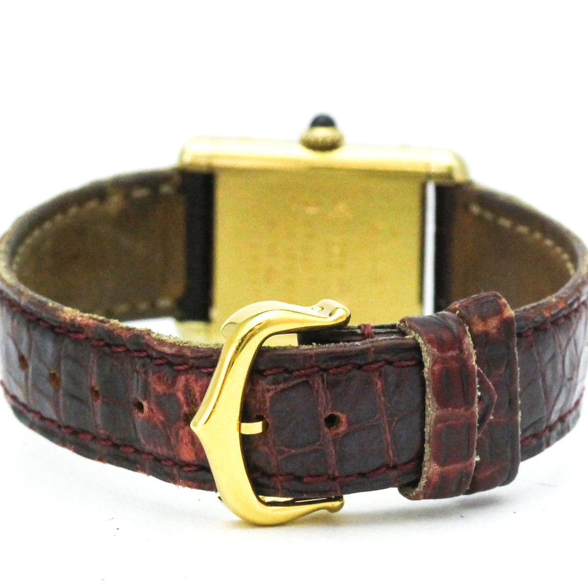Cartier Must Tank · Vermeil · Manual Wind